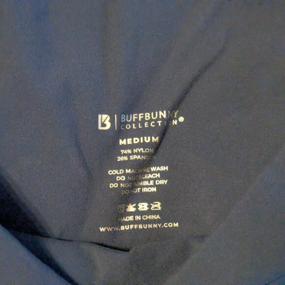 BuffBunny Monarch High Rise Legging - Baked Blue - Picture 4 of 5